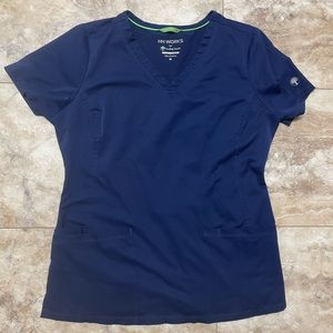 Healing hands scrub top